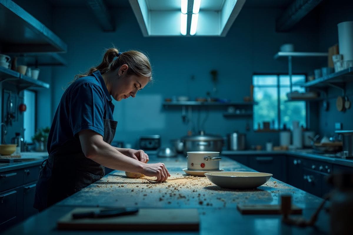 Cozinha moderna profissional